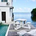 See Belize Waterside Sea View Apartment With Infinity Pool & Overwater Deck