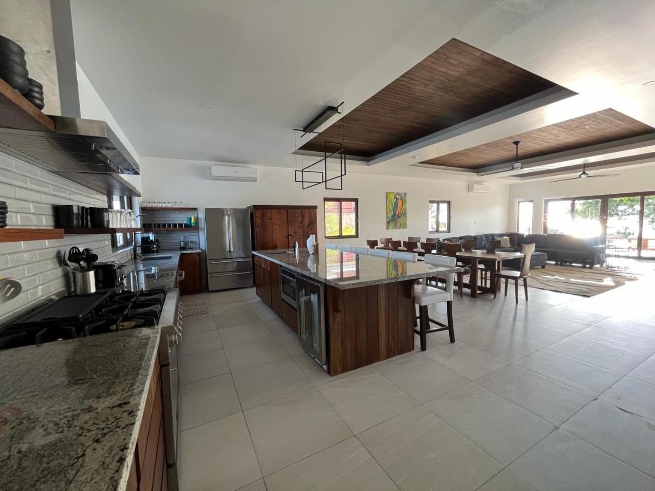 New Oceanfront 5 Bedroom Private Island Placencia