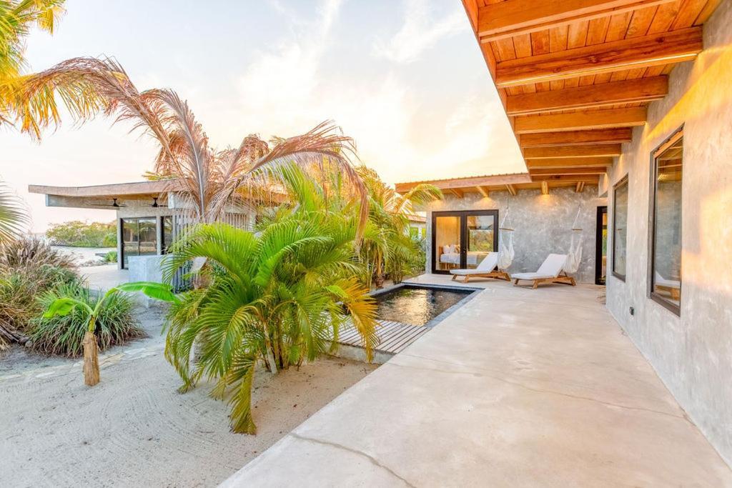 Seabird Dwellings With Private Splash Pool And Dock Placencia