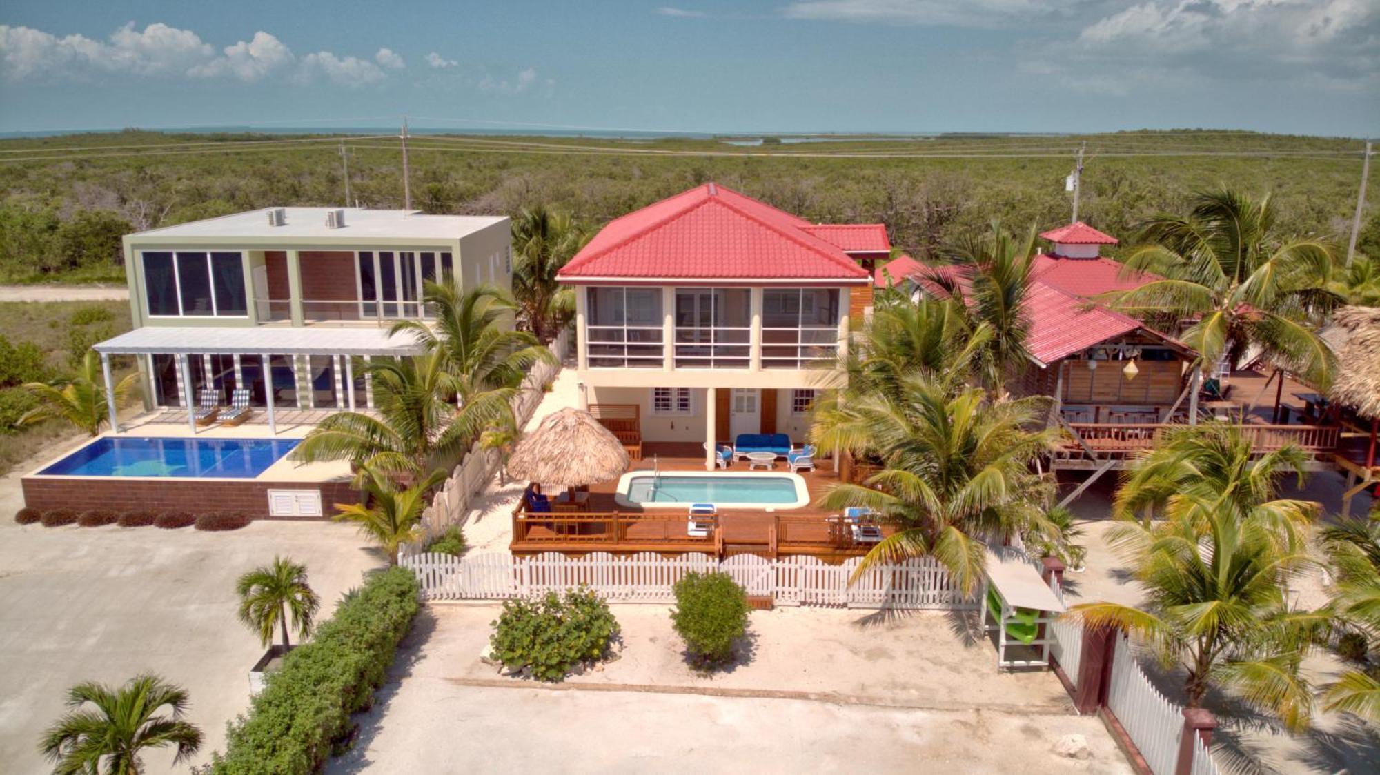 La Perla Azul House With Pool And 4 Seater Cart San Pedro (Ambergris Caye)
