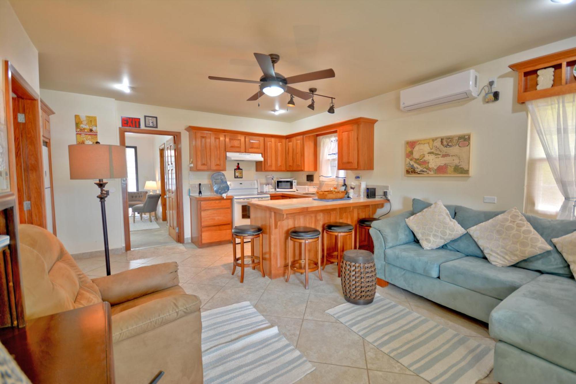 La Perla Azul House With Pool And 4 Seater Cart *
