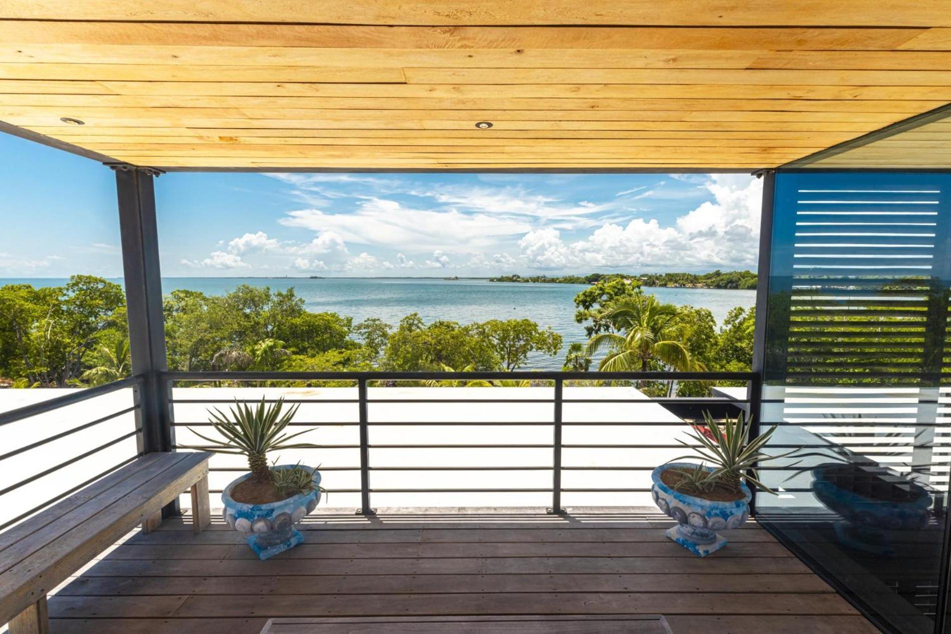 New Modern Ocean Front On Private Island Villa