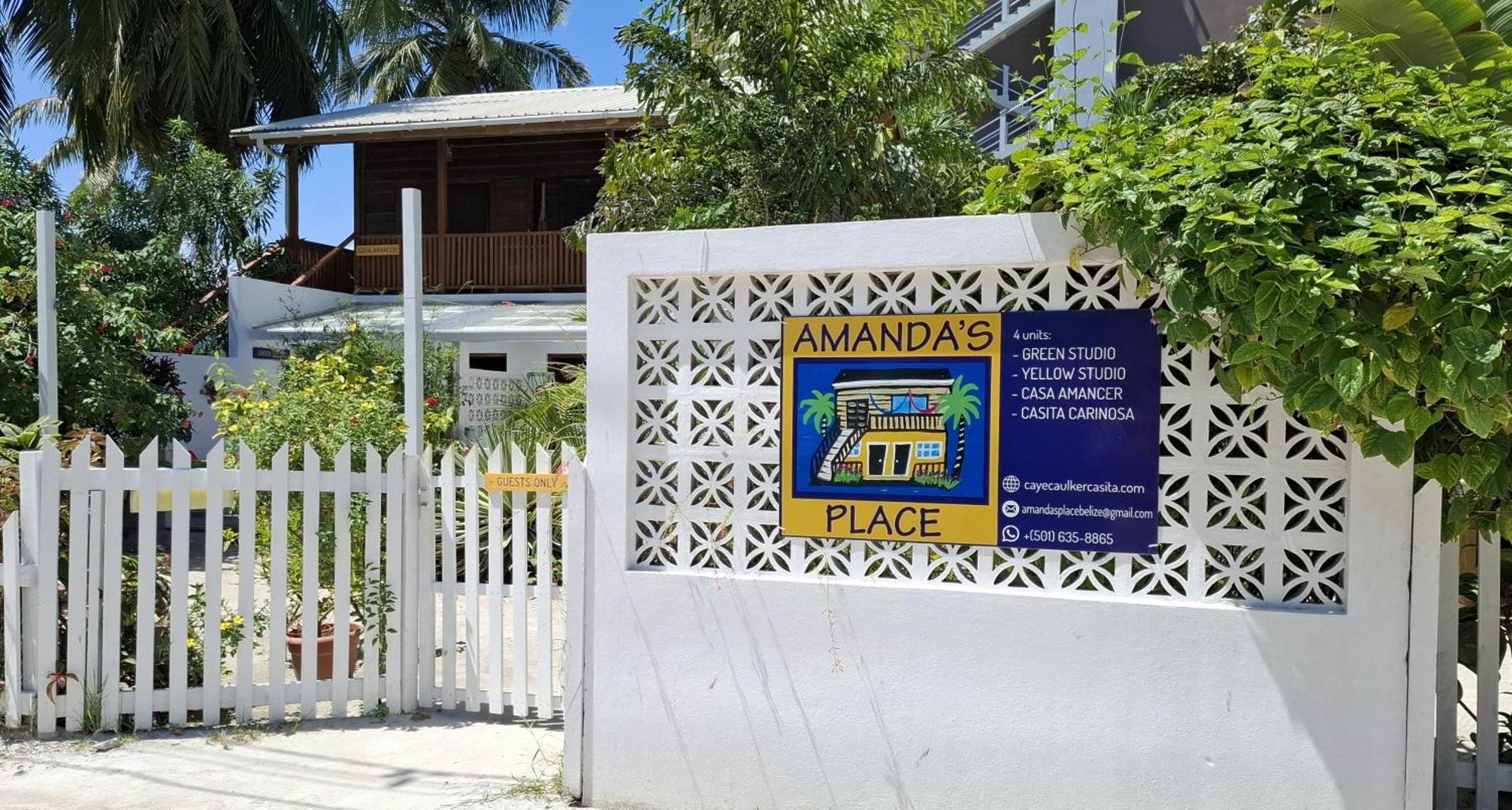 Amanda's Place Casa Amancer - Sea View, Pool And Tropical Garden Holiday home Caye Caulker