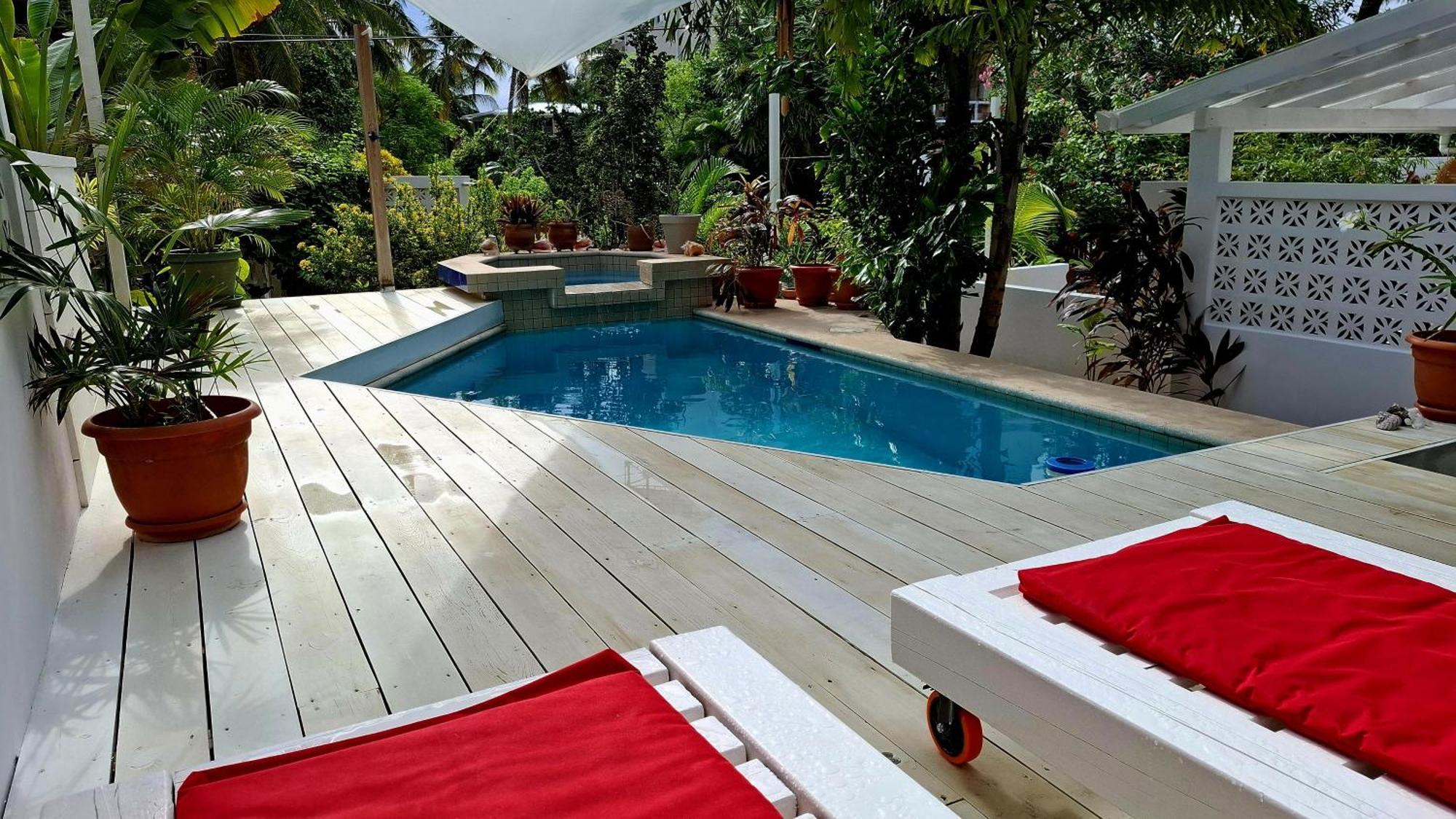 Amanda's Place Casa Amancer - Sea View, Pool And Tropical Garden