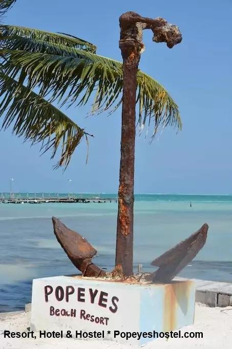 Popeyes Beach Caye Caulker *