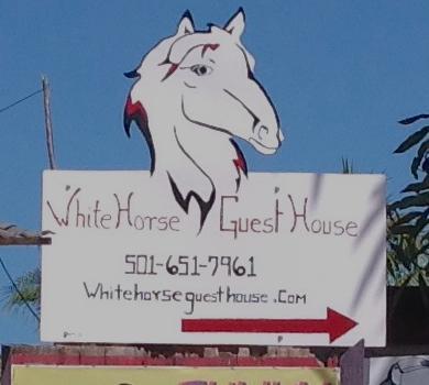At White Horse Guest house